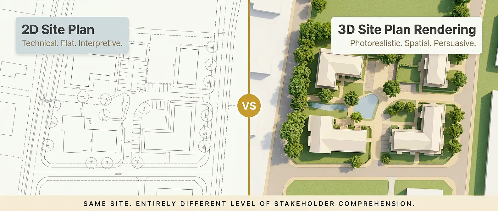 2d-site-plan-vs-3d-site-plan-rendering-comparison